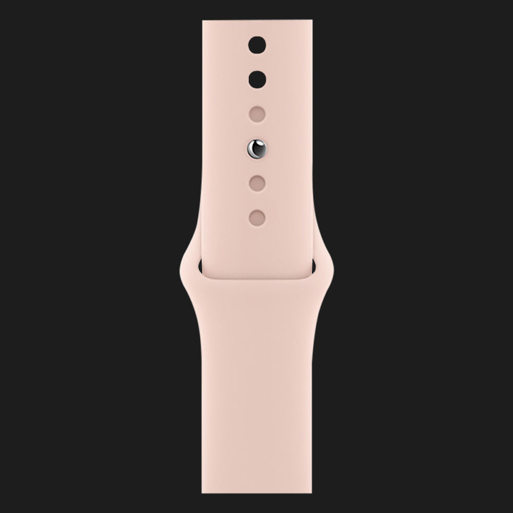 Apple Watch Series 6 40mm Gold Aluminum Case with Pink Sand Sport Band (MG123)